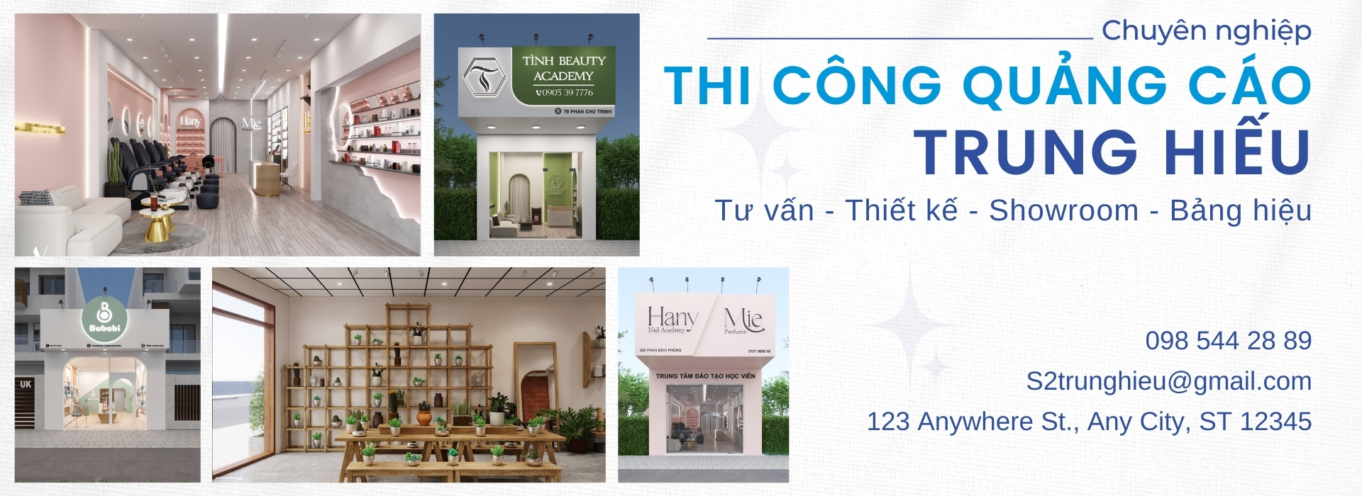 Thiết kế, thi công bảng hiệu Quảng Ngãi